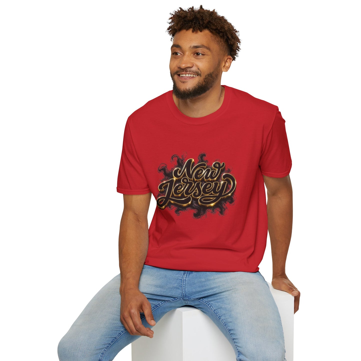 New Jersey Retro Drip & Script T-Shirt