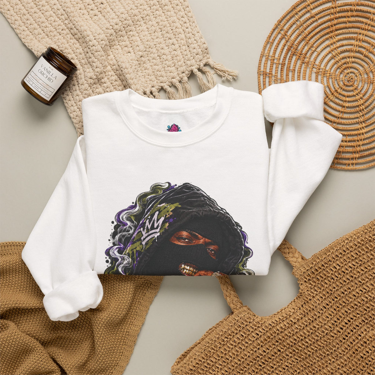 MaskUP /Jersey Gorilla JERSEYDAZE Graphic Sweatshirt