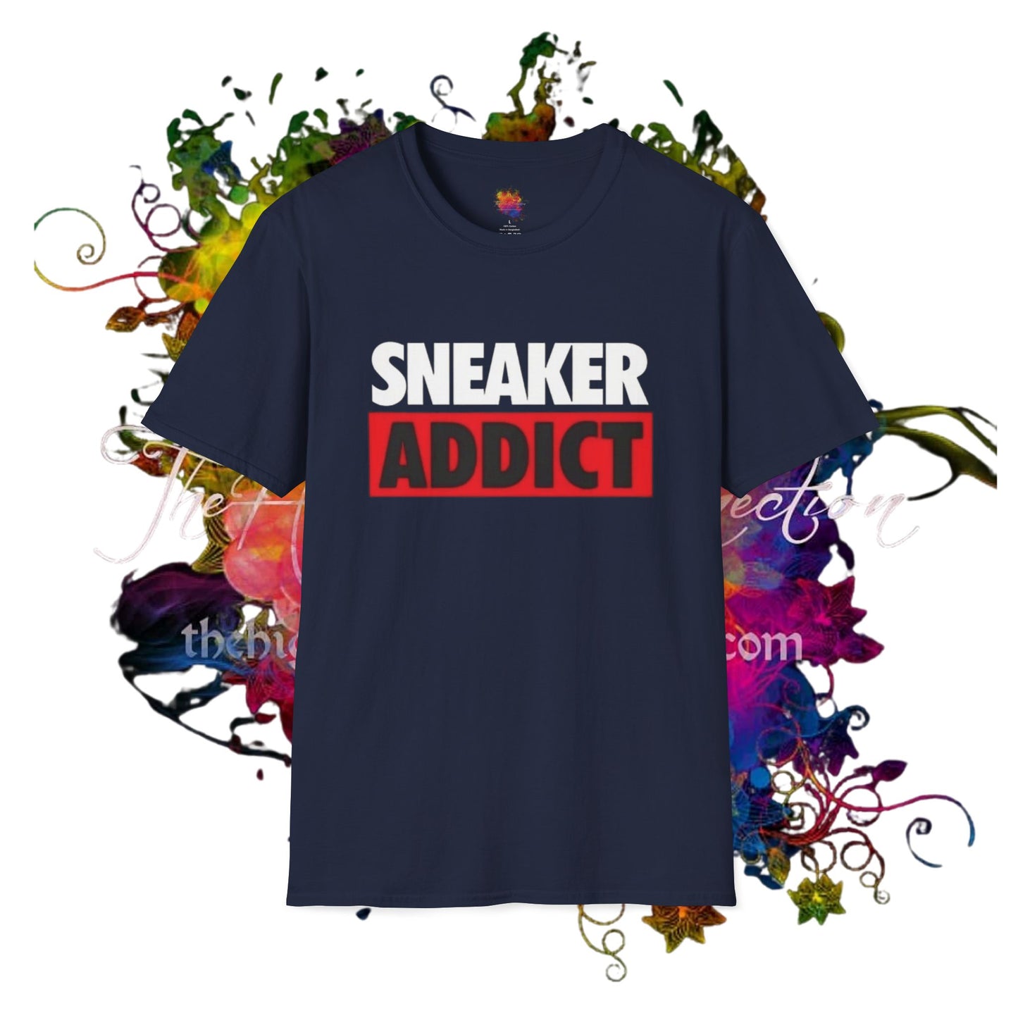 Sneaker Addict Unisex Softstyle T-Shirt | Sneaker head Tee