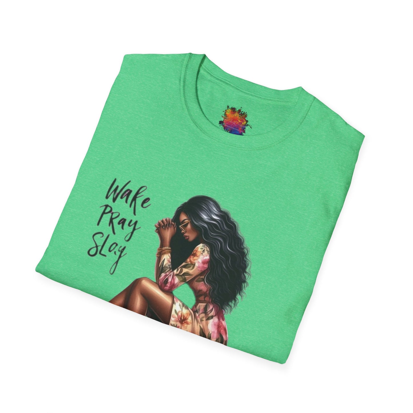 Wake,Pray,Slay... Unisex Softstyle T-Shirt