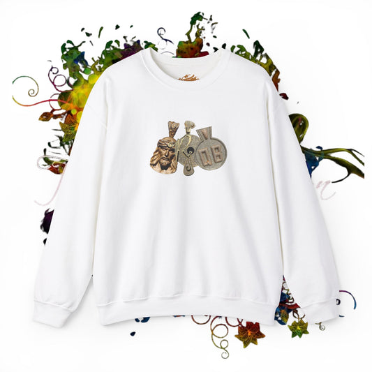 Brooklyn, Marcy, Queensbridge Unisex Heavy Blend™ Crewneck Sweatshirt