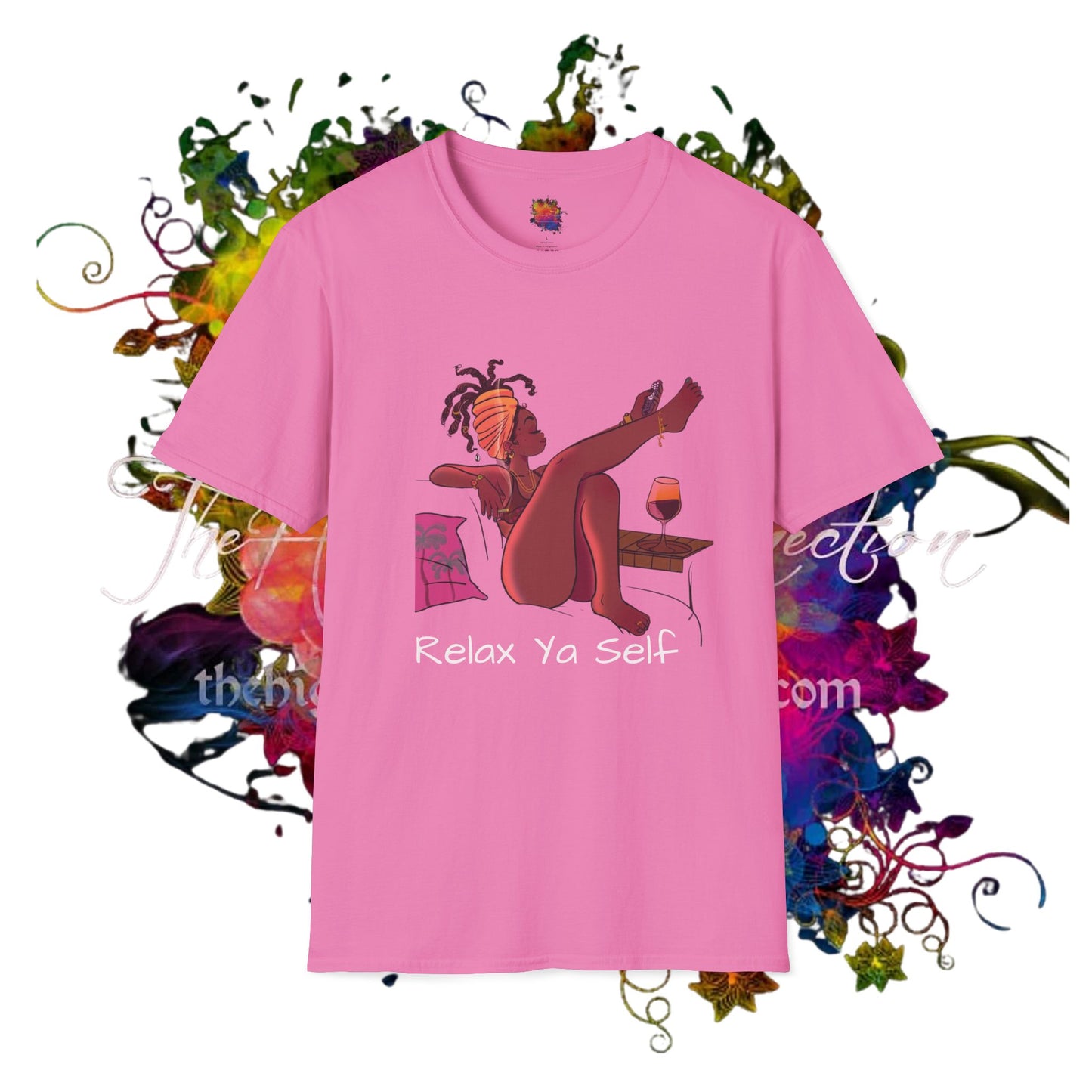 Unisex Relax Ya Self T-Shirt - Chill Vibes & Self-Care Reminder