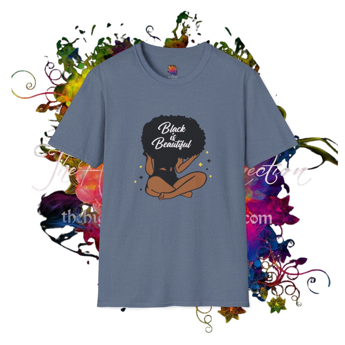 Black is Beautiful Unisex Softstyle T-Shirt