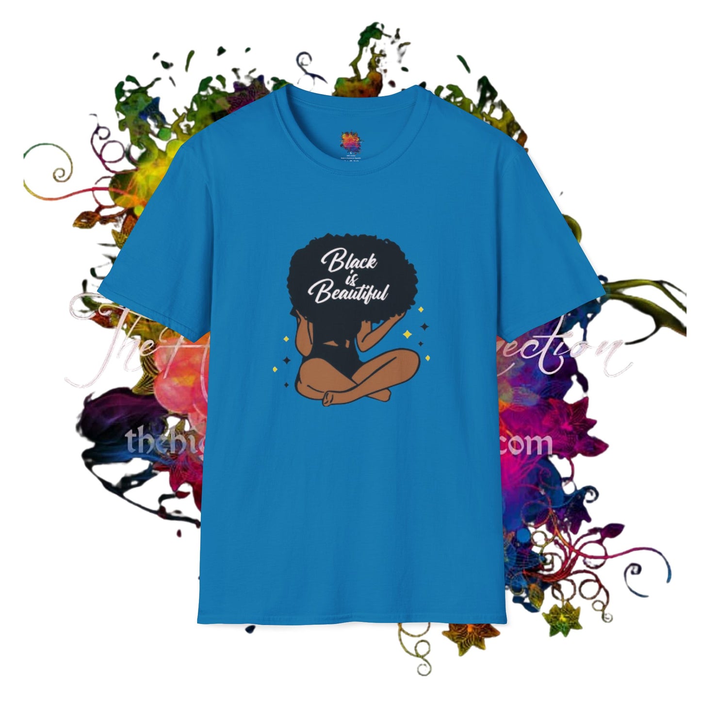 Black is Beautiful Unisex Softstyle T-Shirt