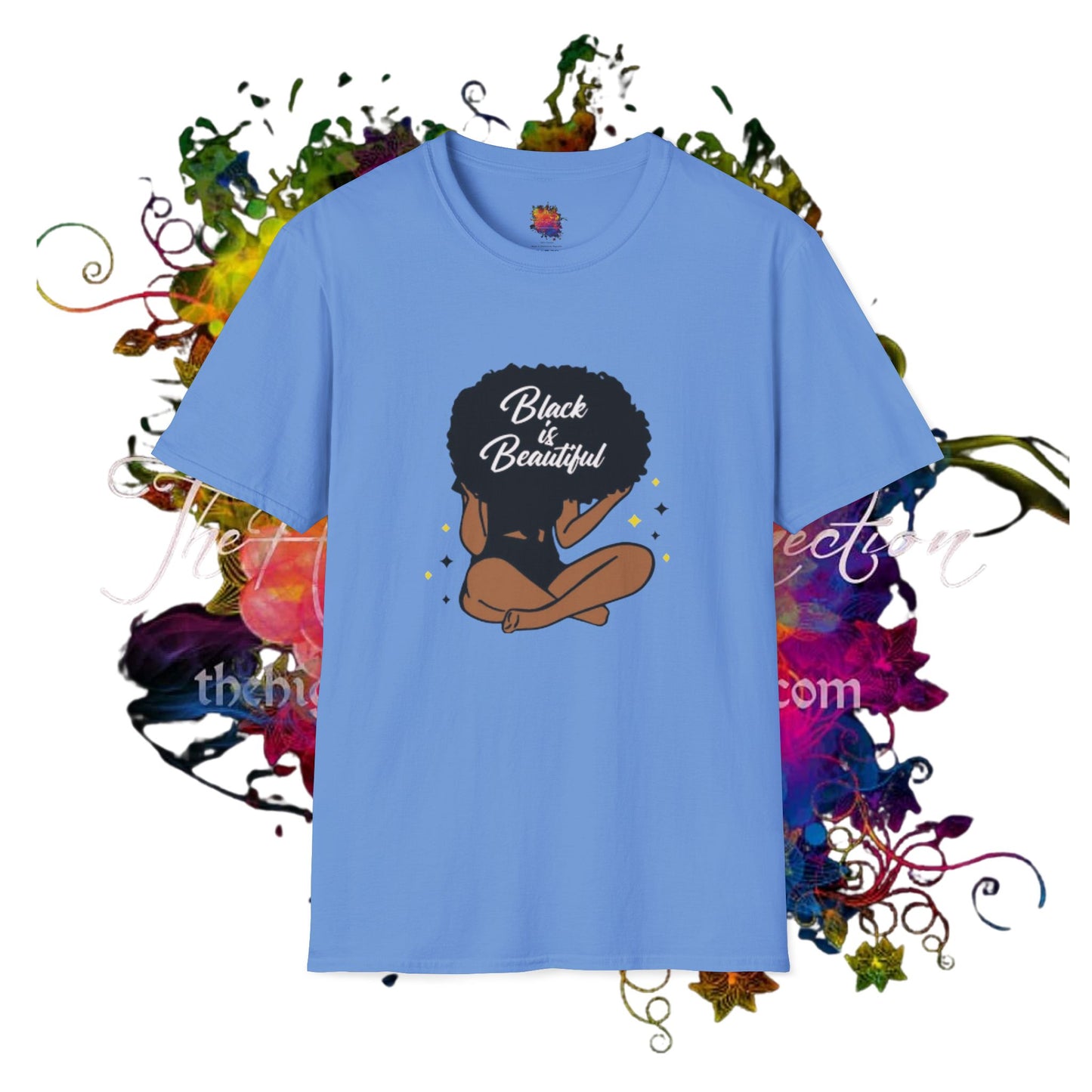 Black is Beautiful Unisex Softstyle T-Shirt