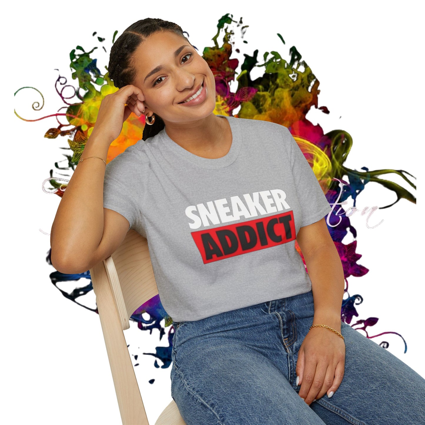 Sneaker Addict Unisex Softstyle T-Shirt | Sneaker head Tee