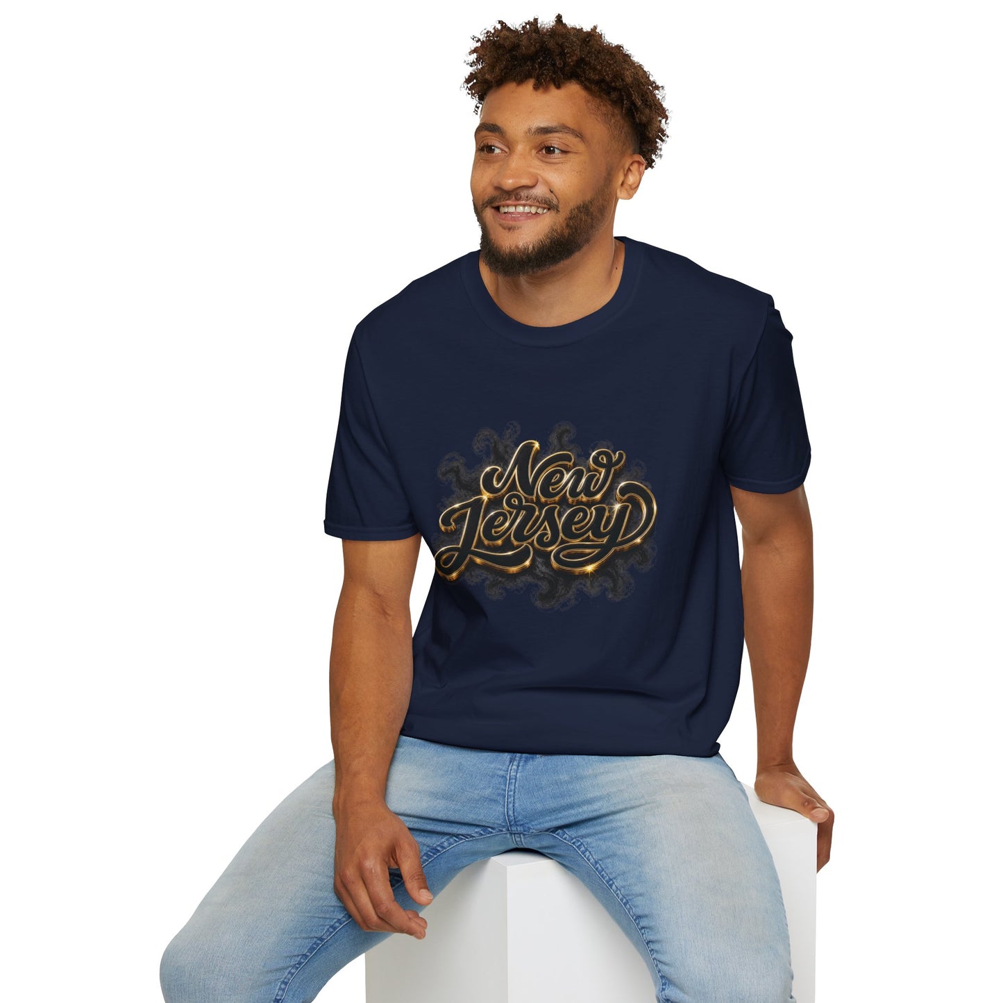 New Jersey Retro Drip & Script T-Shirt