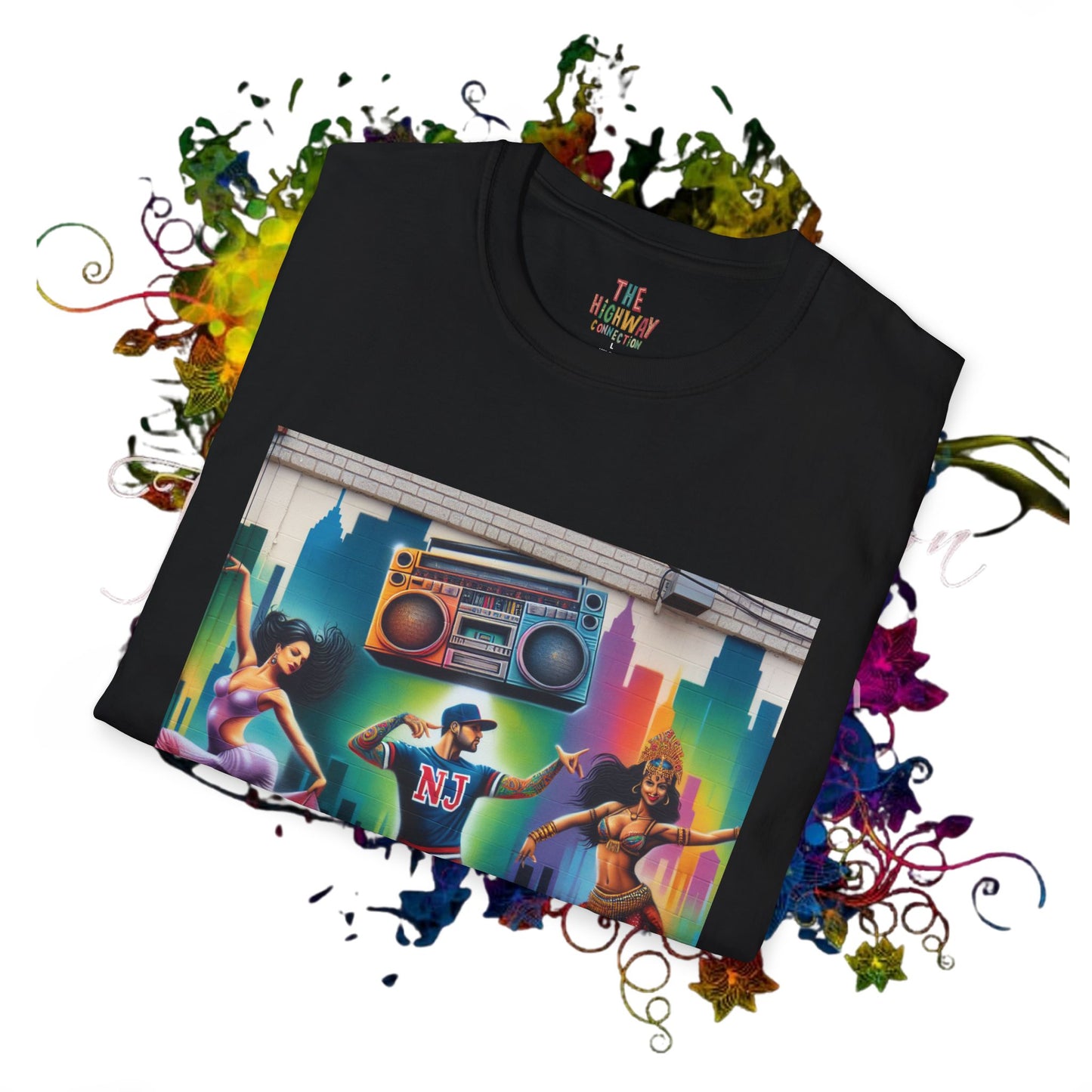 Music Dance Unisex T-Shirt - New Jersey Culture