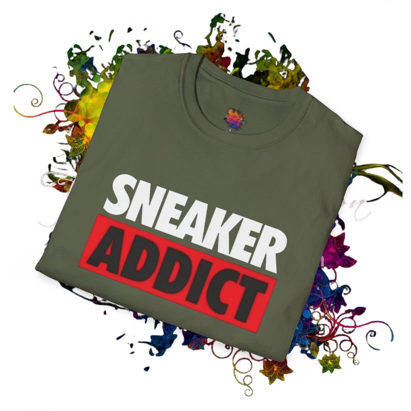 Sneaker Addict Unisex Softstyle T-Shirt | Sneaker head Tee