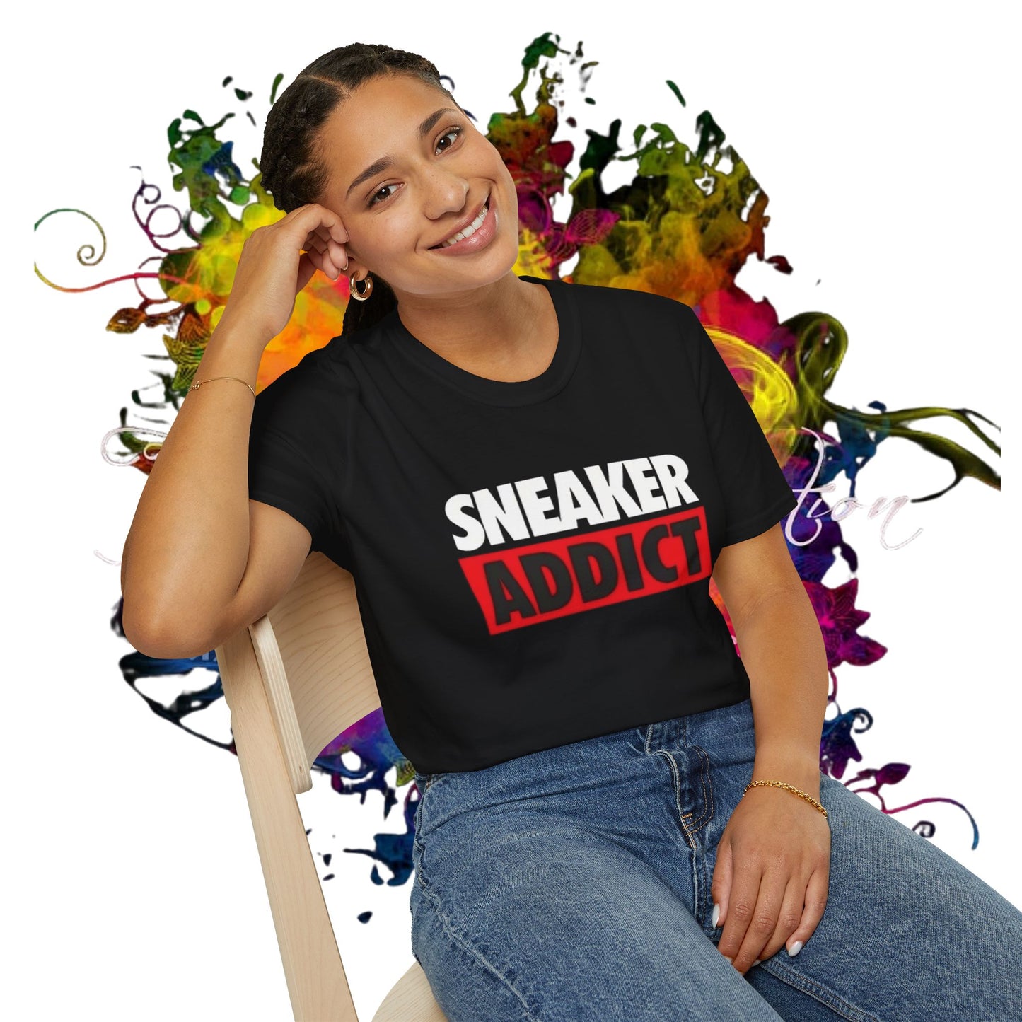 Sneaker Addict Unisex Softstyle T-Shirt | Sneaker head Tee