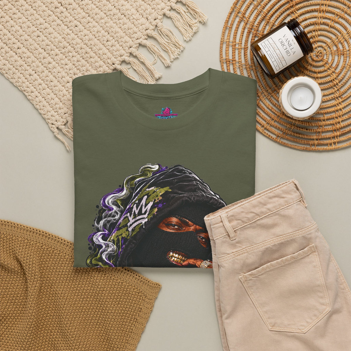 MaskUP/ Jersey Gorilla Graphic T-Shirt