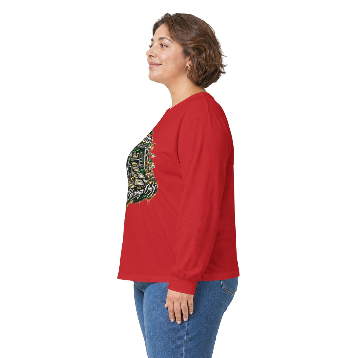 Dispensing Blessings ATM Long Sleeve Tee