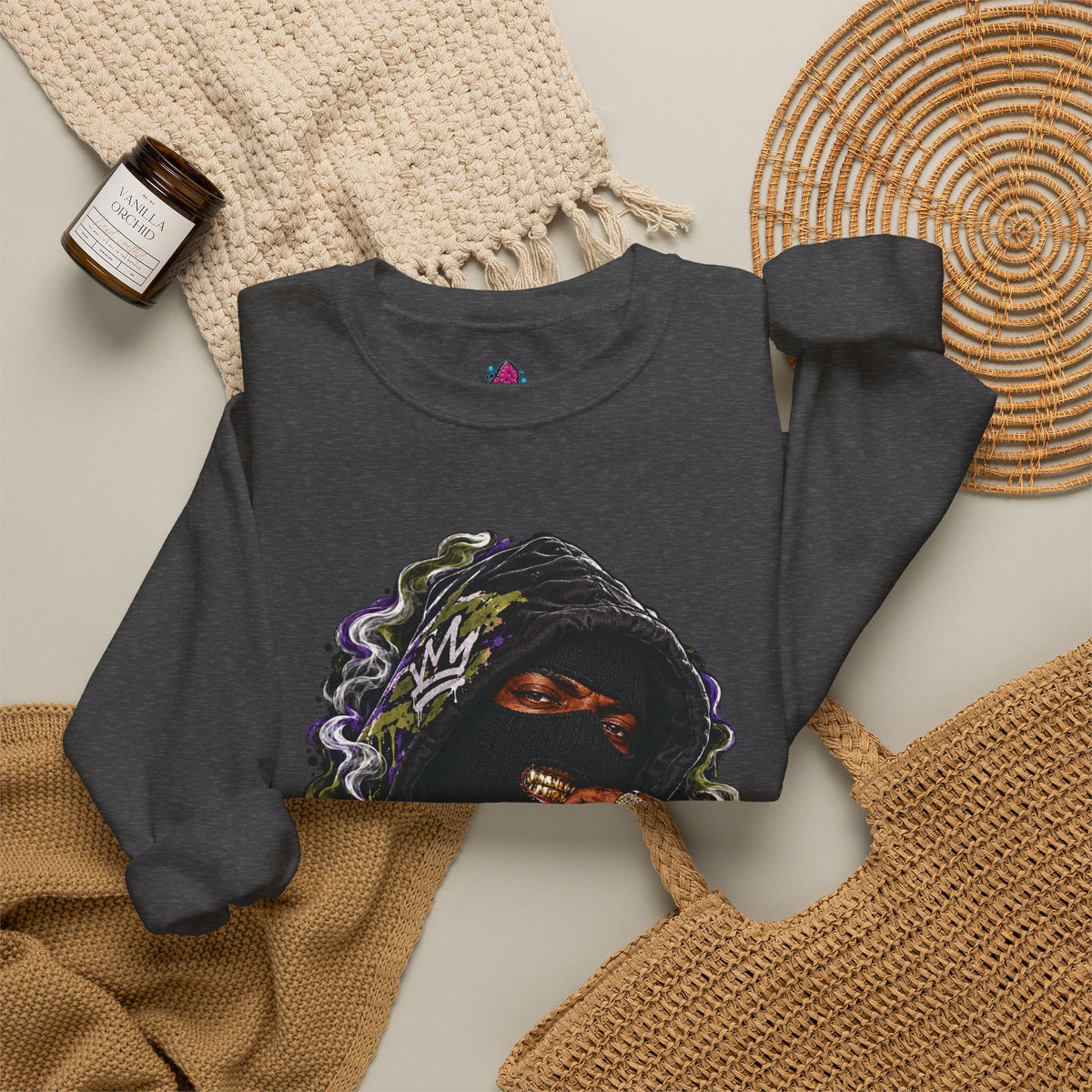 MaskUP /Jersey Gorilla JERSEYDAZE Graphic Sweatshirt