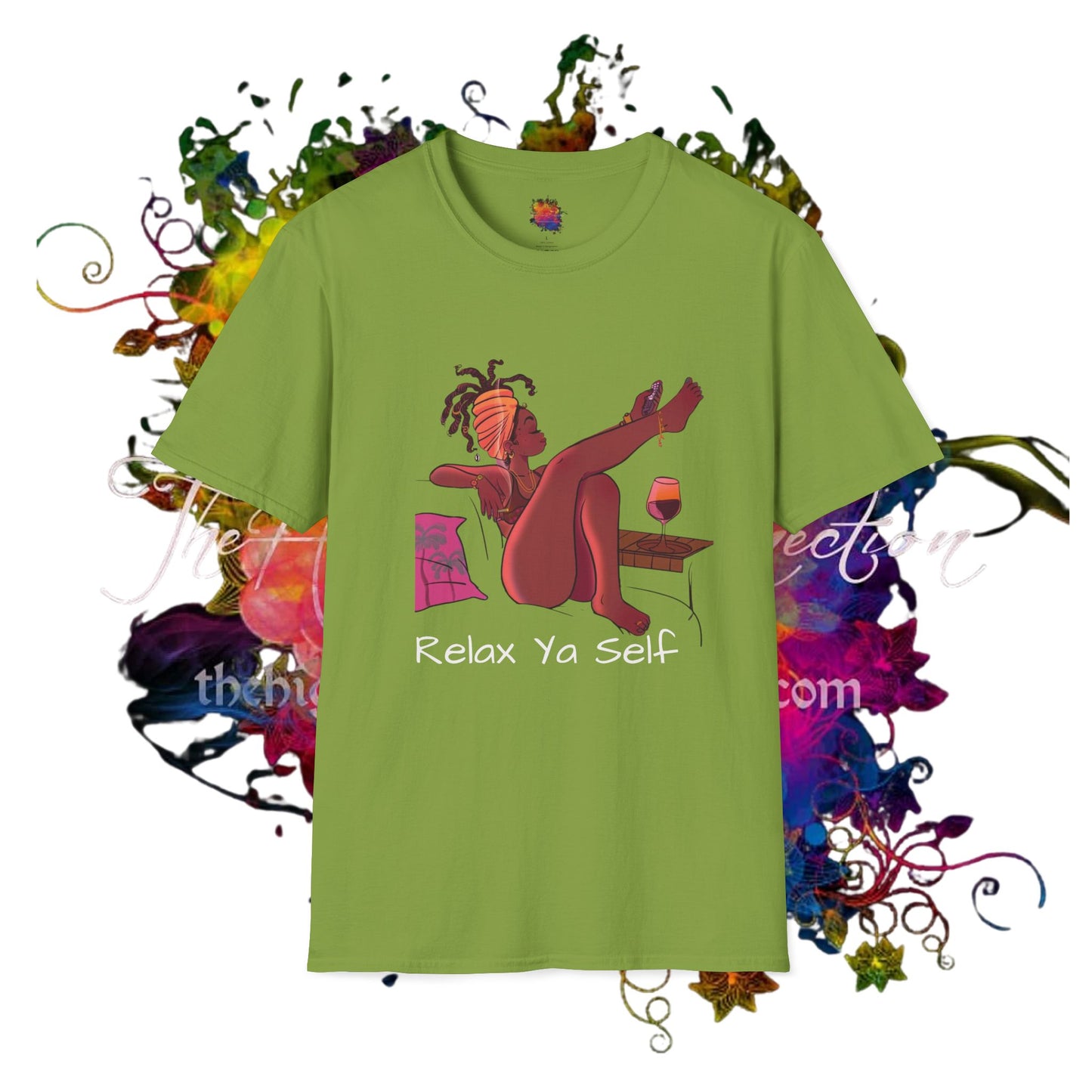 Unisex Relax Ya Self T-Shirt - Chill Vibes & Self-Care Reminder