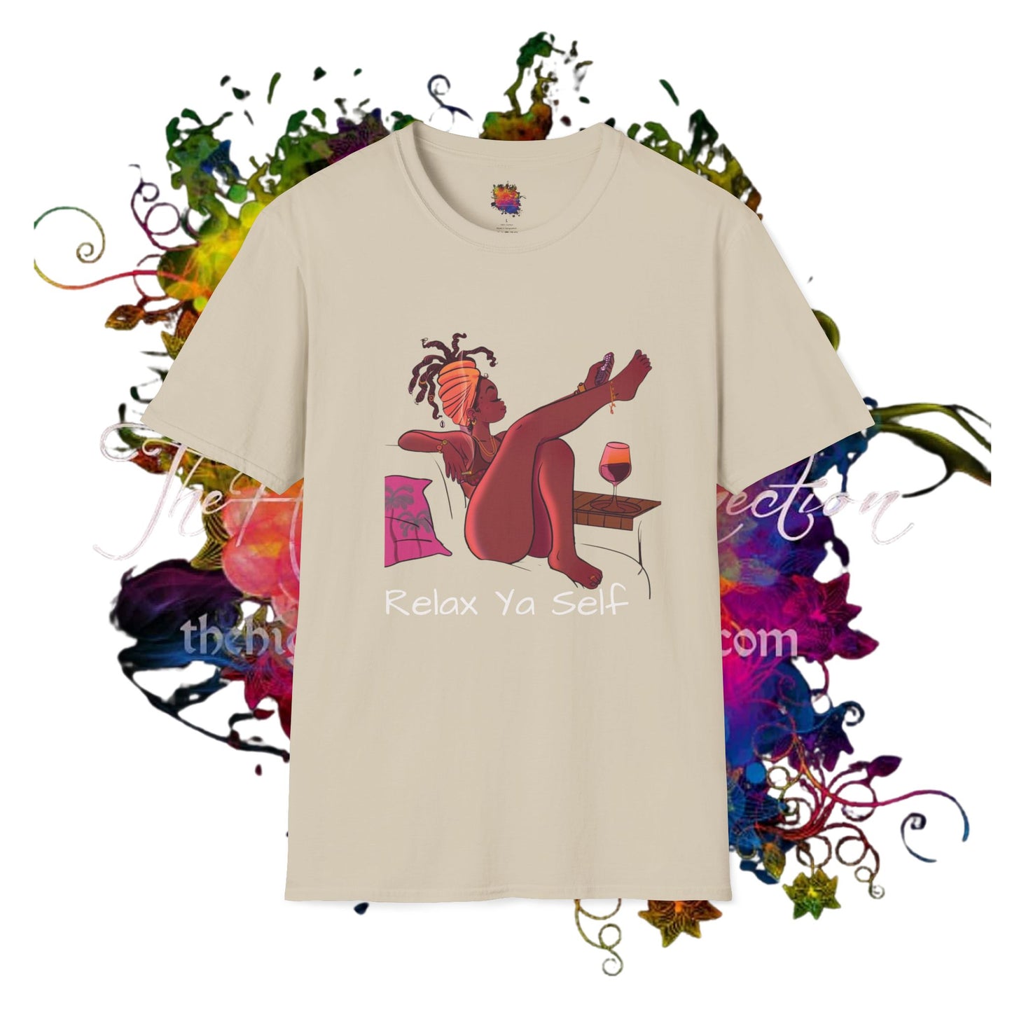 Unisex Relax Ya Self T-Shirt - Chill Vibes & Self-Care Reminder