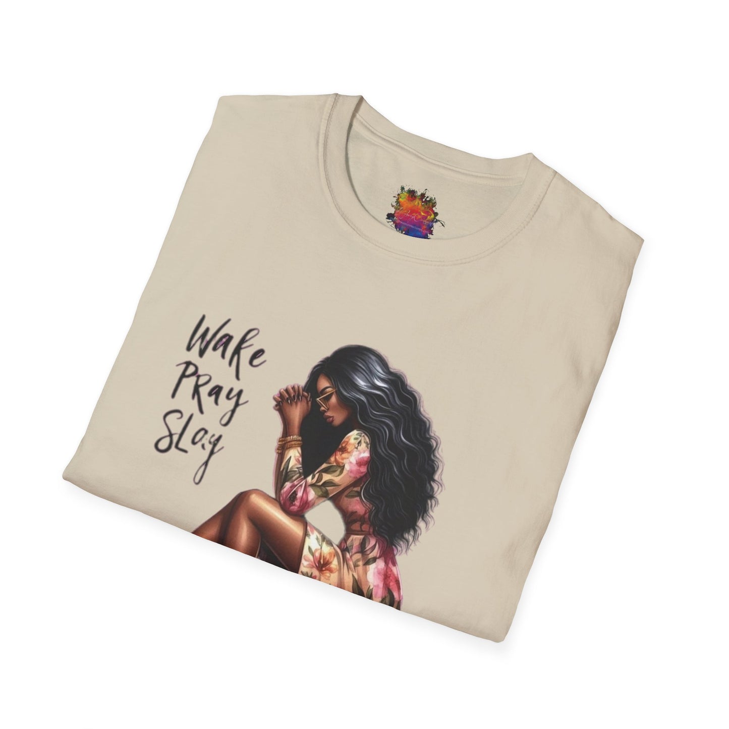 Wake,Pray,Slay... Unisex Softstyle T-Shirt