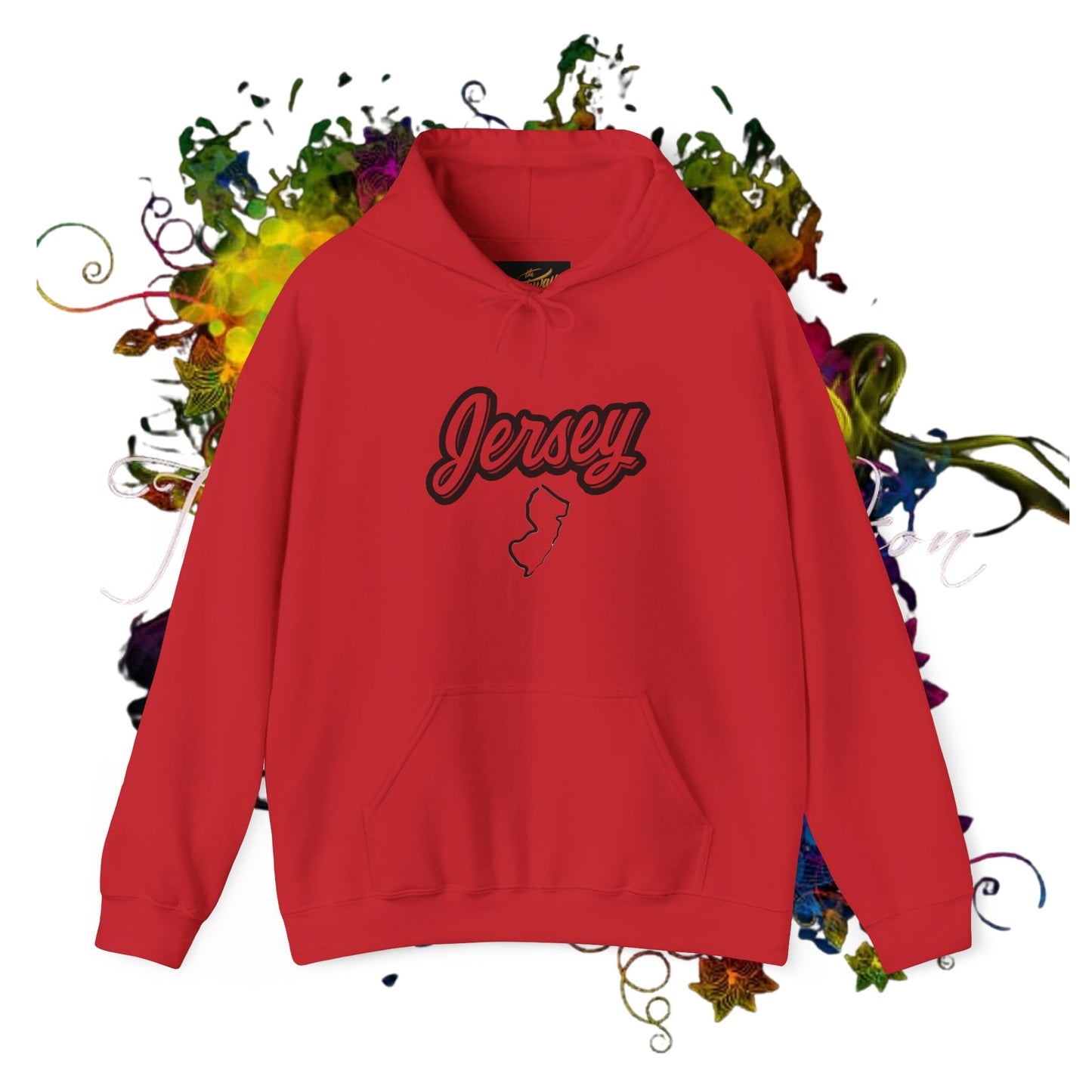 Jersey Script Unisex Heavy Blend™ Hooded Sweatshirt
