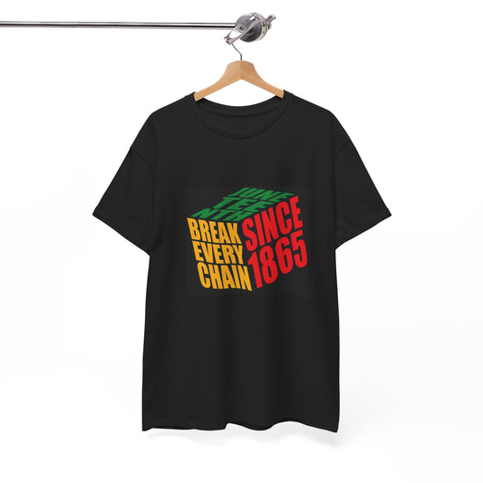 BREAK CHAINS Unisex Heavy Cotton Tee