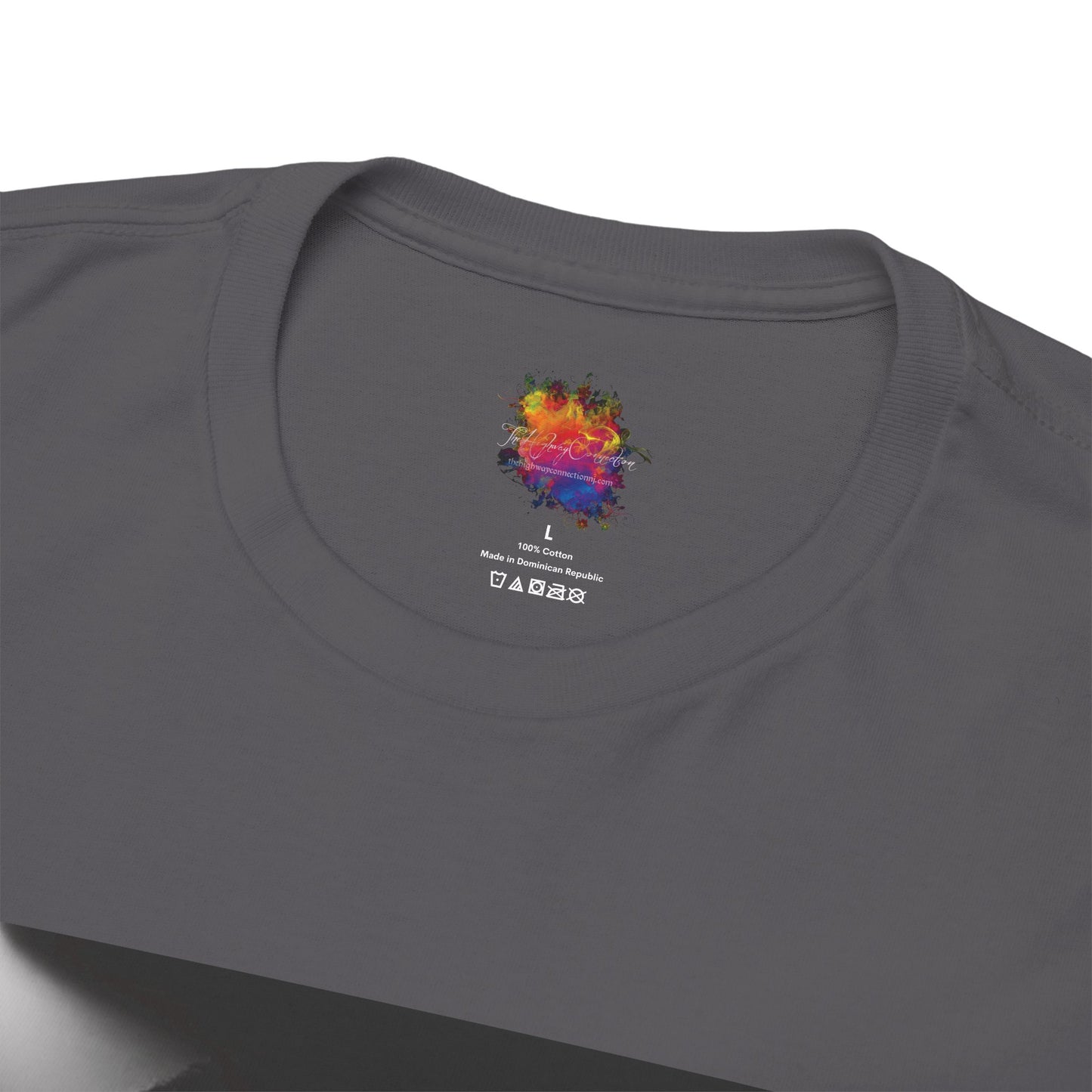 Spotlight Mike Unisex Heavy Cotton Tee - Vintage Iconic Black & White