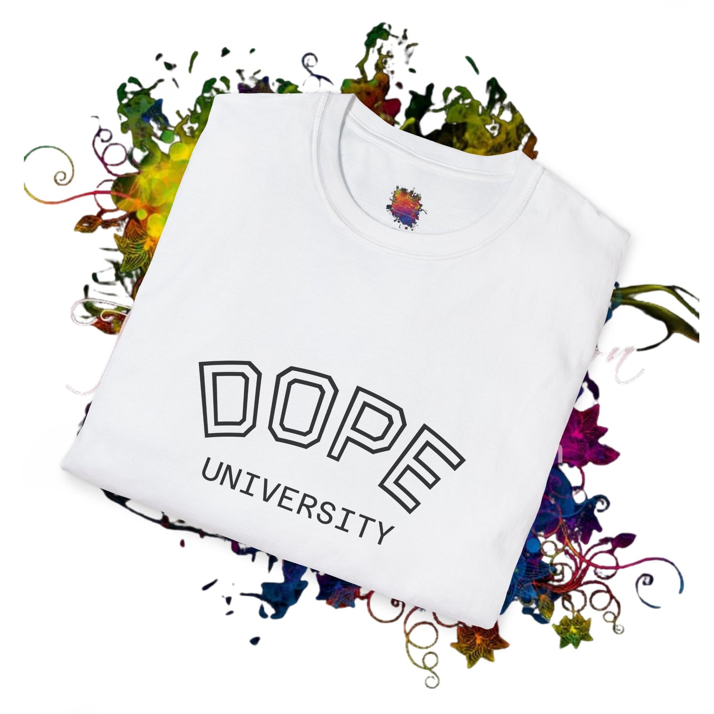 DOPE UNIVERSITY - Unisex Softstyle Tee