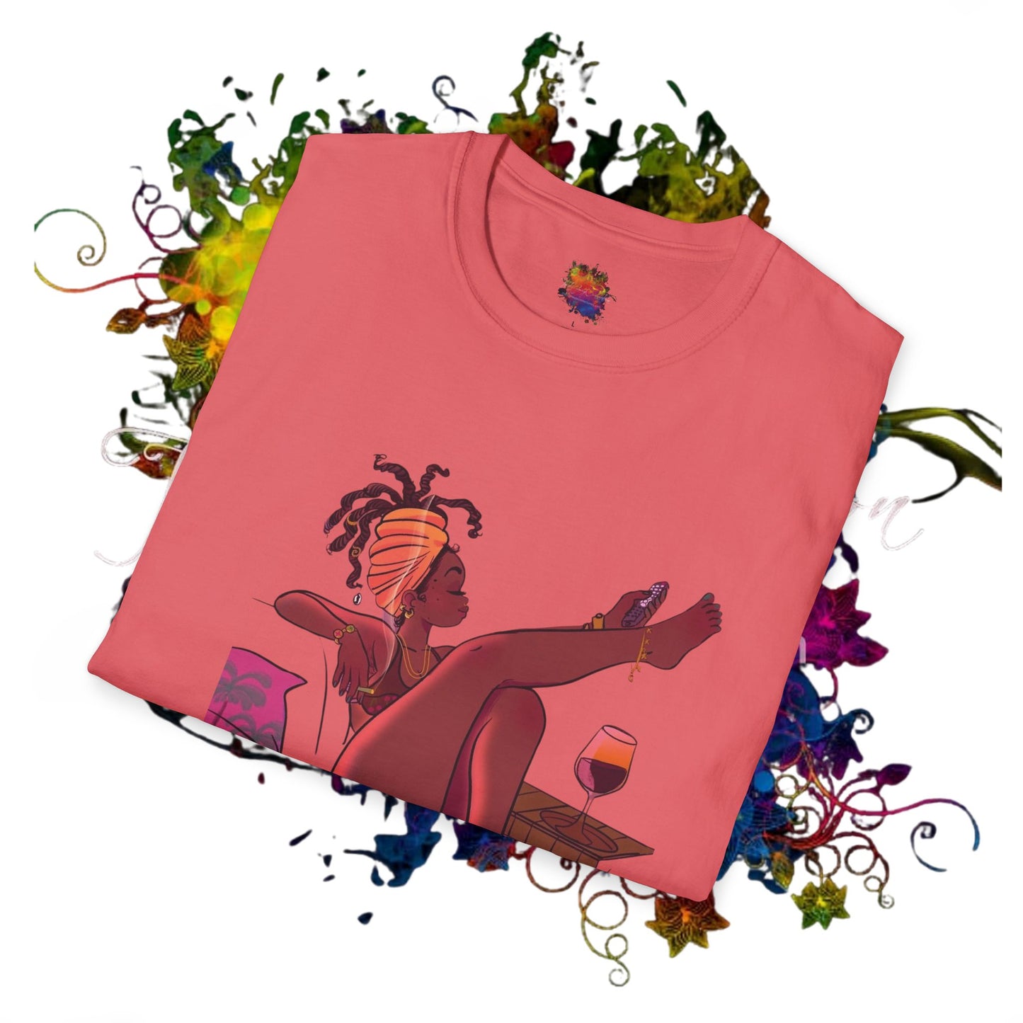 Unisex Relax Ya Self T-Shirt - Chill Vibes & Self-Care Reminder