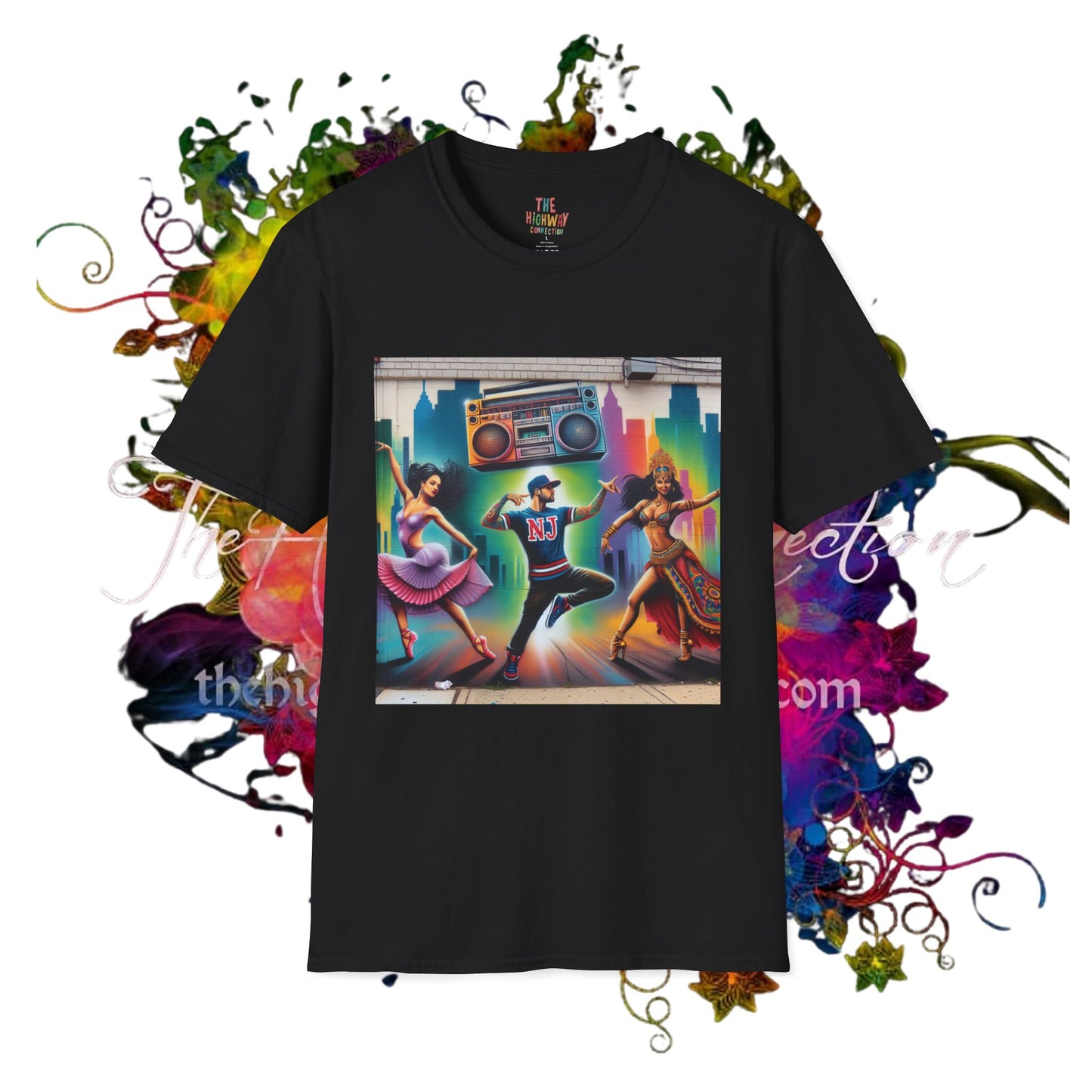 Music Dance Unisex T-Shirt - New Jersey Culture