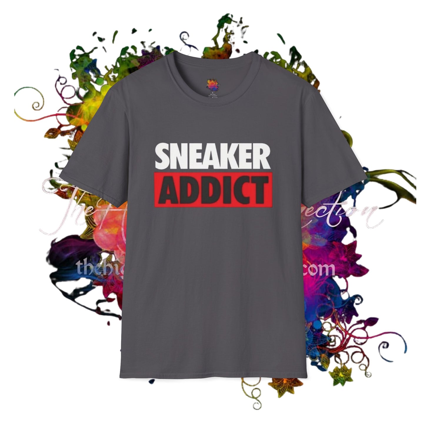 Sneaker Addict Unisex Softstyle T-Shirt | Sneaker head Tee