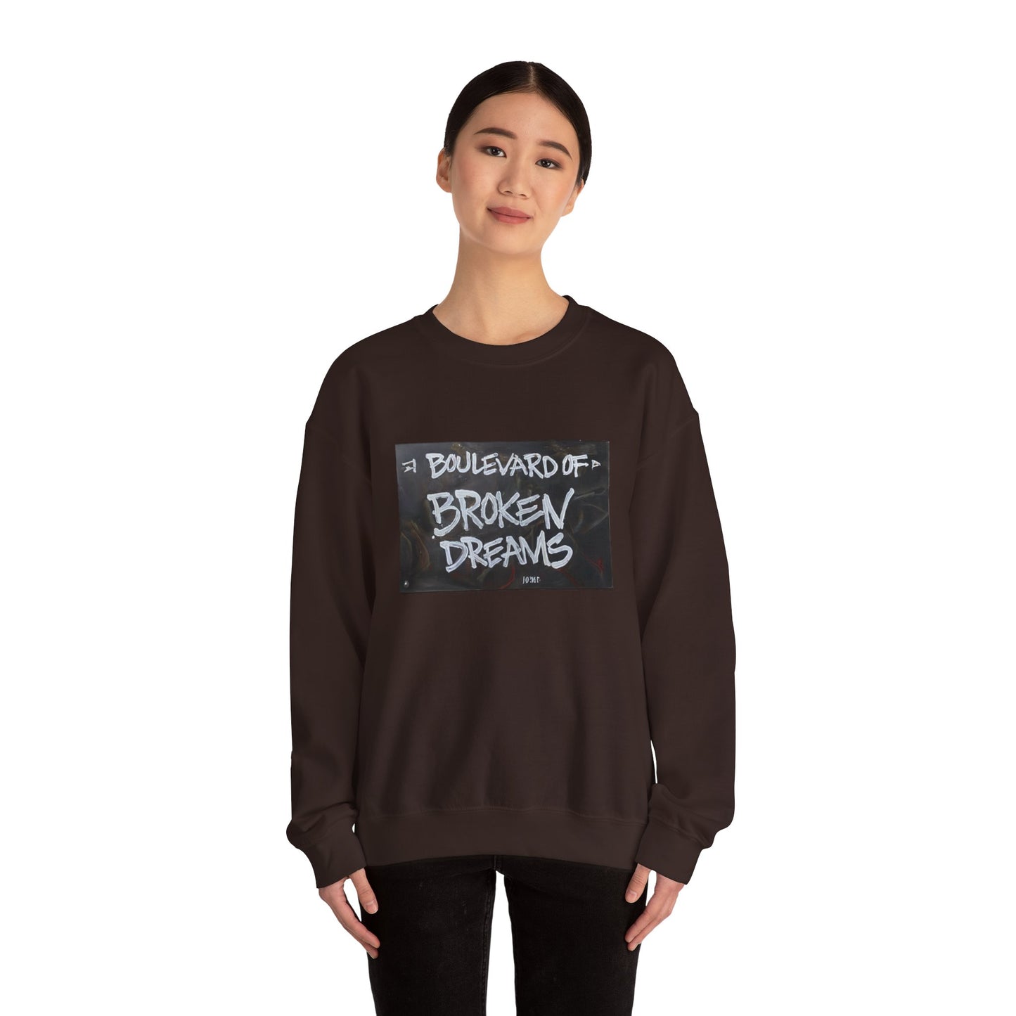 Boulevard of Broken Dreams Unisex Heavy Blend™ Crewneck Sweatshirt