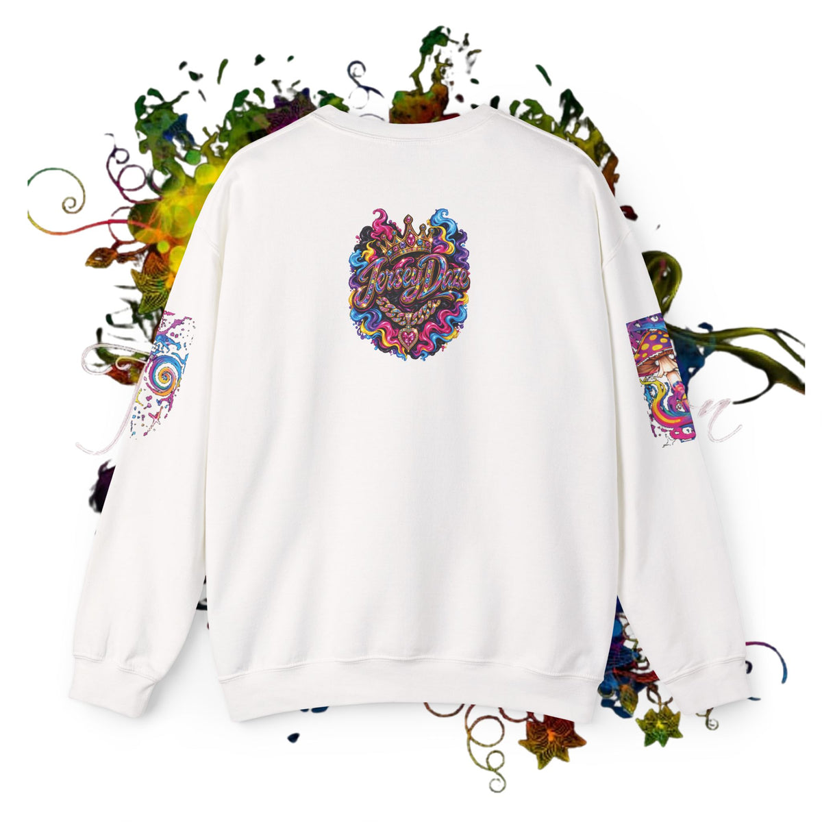 The MaskUp / Ms.D JerseyDaze Crewneck Sweatshirt