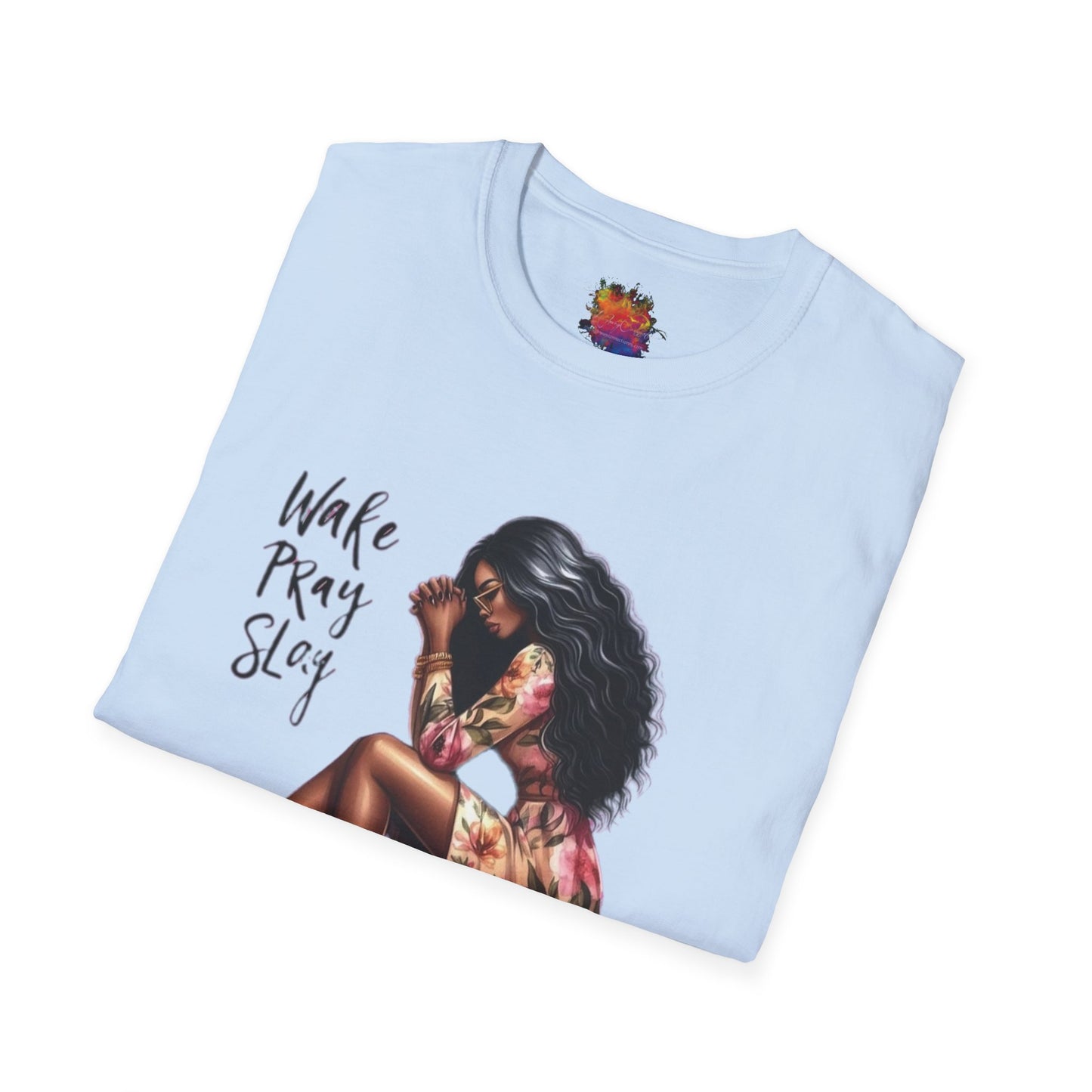 Wake,Pray,Slay... Unisex Softstyle T-Shirt