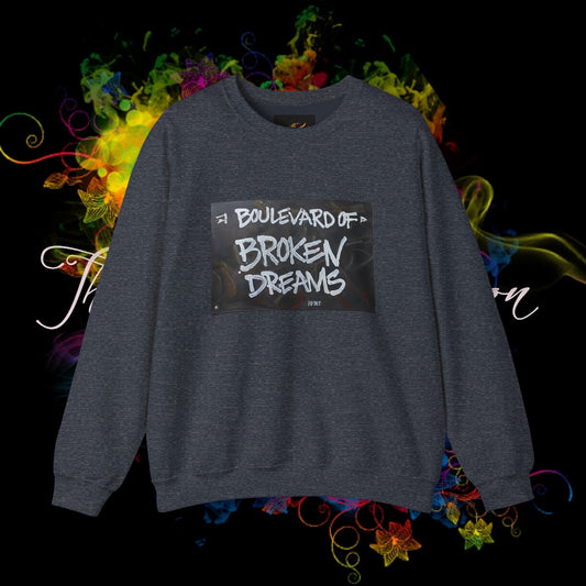 Boulevard of Broken Dreams Unisex Heavy Blend™ Crewneck Sweatshirt