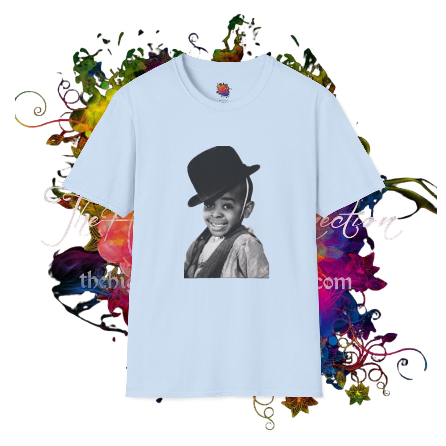 Vintage STYMIE Throwback Graphic Tee with Top Hat