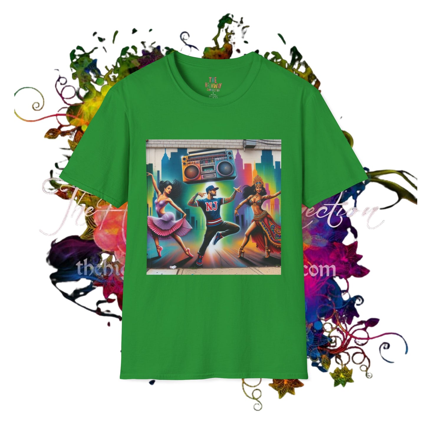 Music Dance Unisex T-Shirt - New Jersey Culture