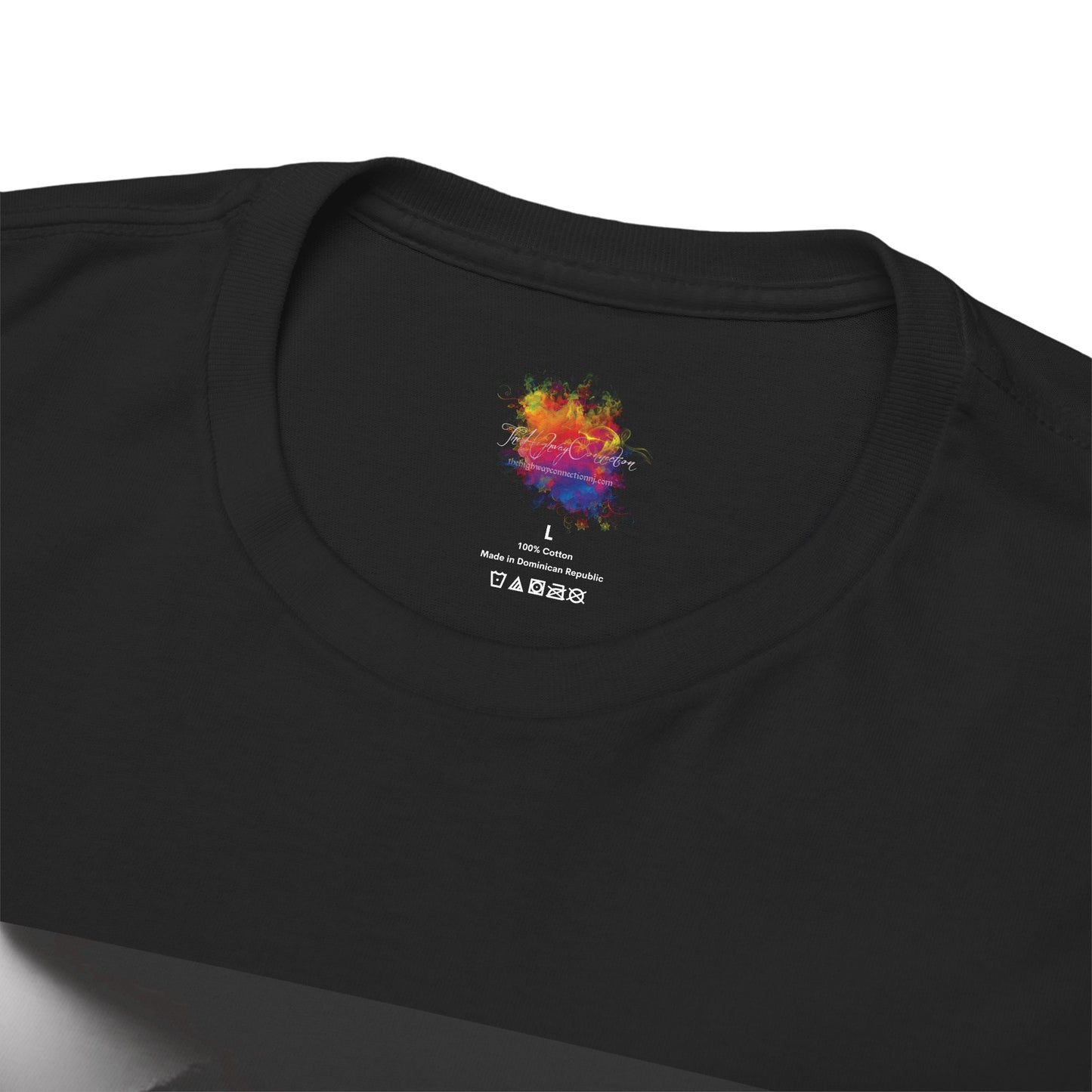 Spotlight Mike Unisex Heavy Cotton Tee - Vintage Iconic Black & White