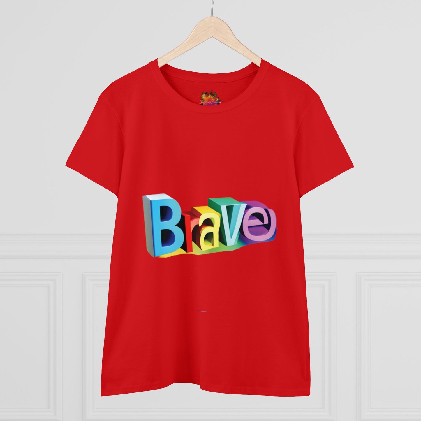 BRAVE Women's Midweight Cotton Tee