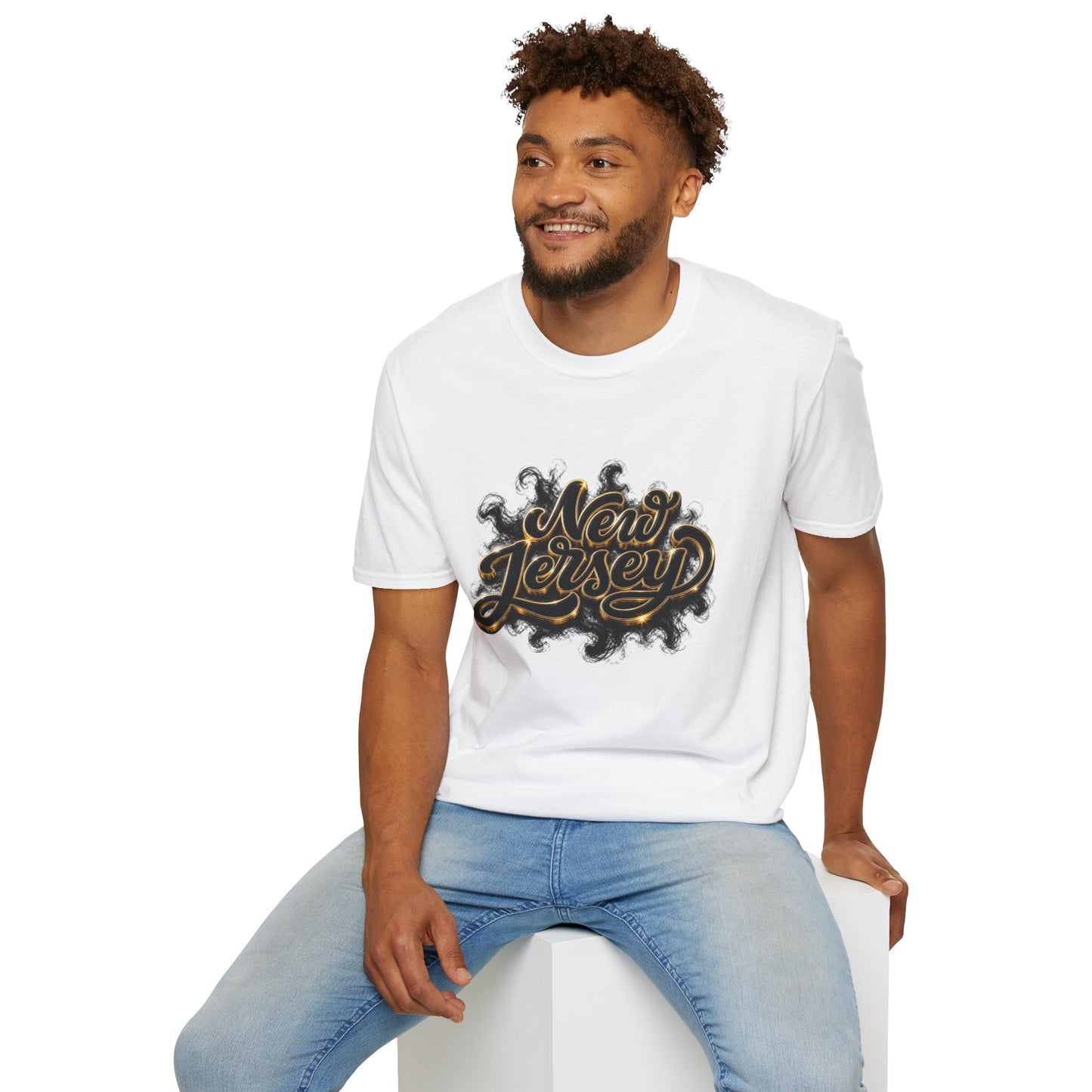 New Jersey Retro Drip & Script T-Shirt