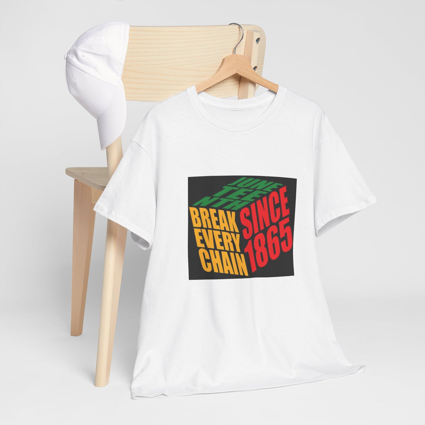 BREAK CHAINS Unisex Heavy Cotton Tee