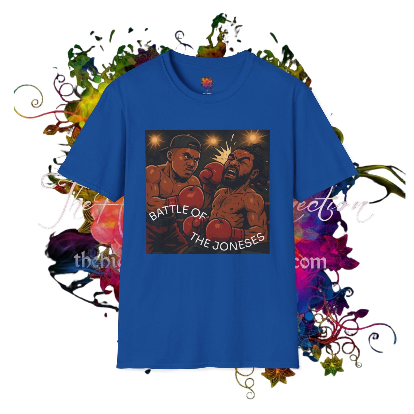 Battle of the Joneses / HipHop Unisex T-Shirt, Funny Boxing Tee