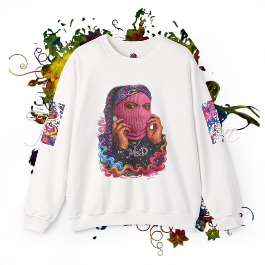 The MaskUp / Ms.D JerseyDaze Crewneck Sweatshirt