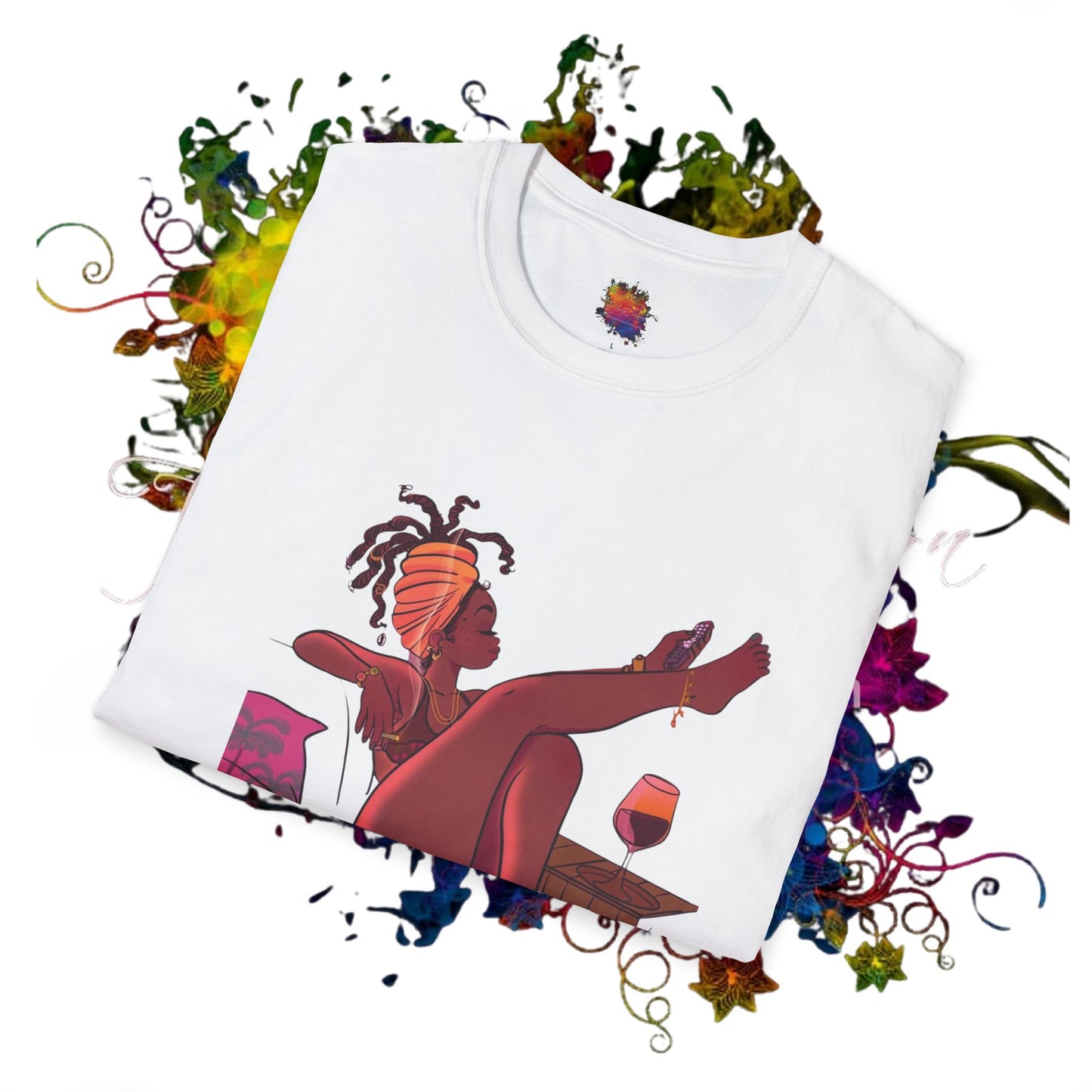 Unisex Relax Ya Self T-Shirt - Chill Vibes & Self-Care Reminder