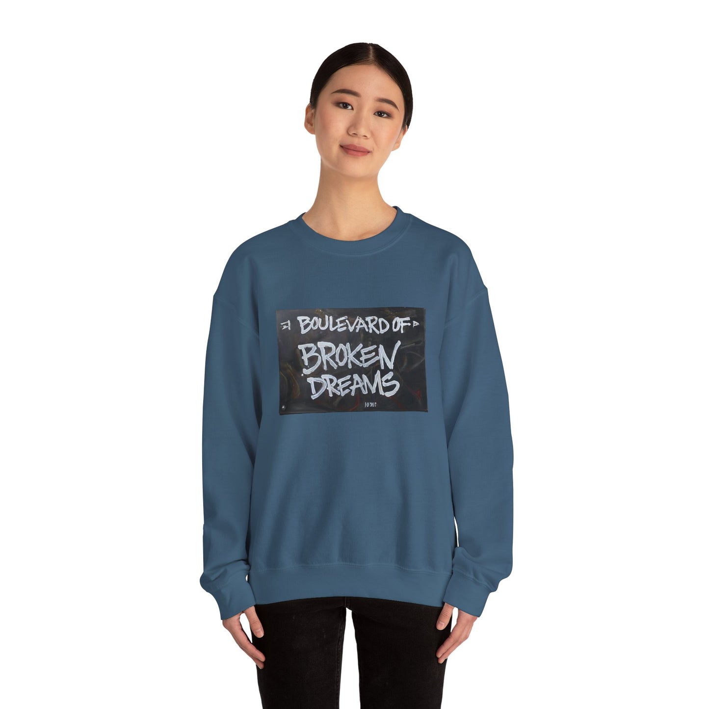 Boulevard of Broken Dreams Unisex Heavy Blend™ Crewneck Sweatshirt