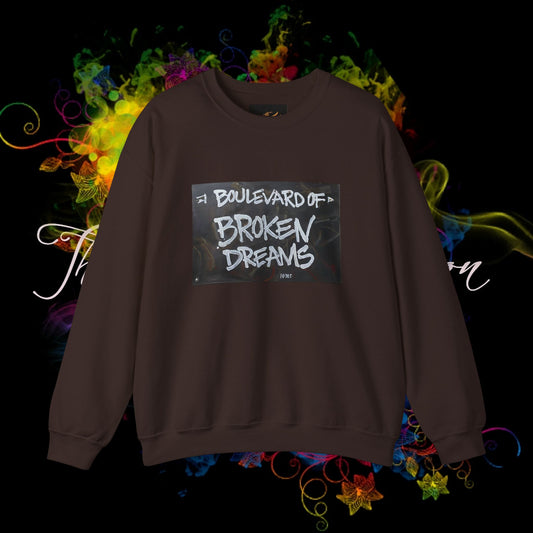 Boulevard of Broken Dreams Unisex Heavy Blend™ Crewneck Sweatshirt