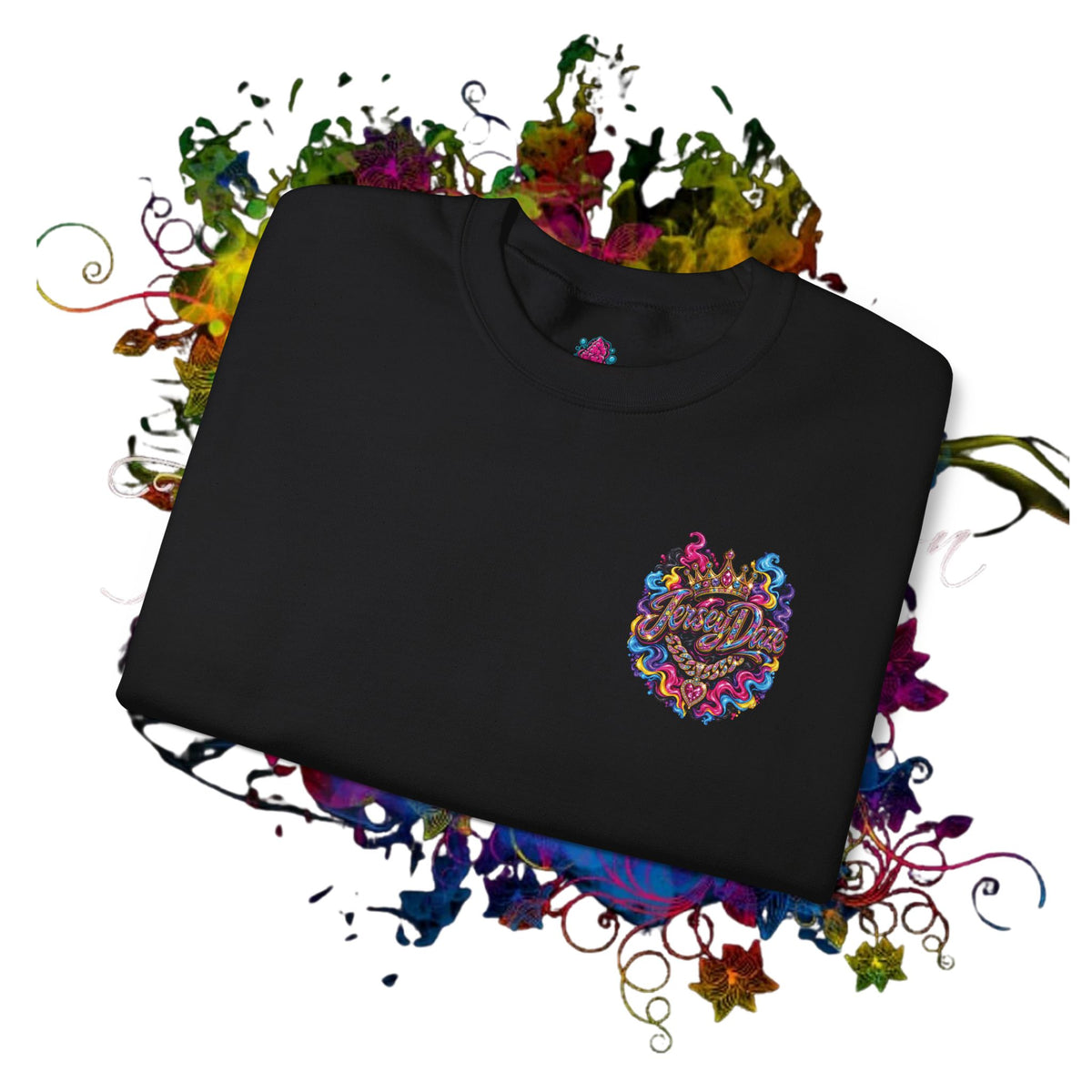JerseyDaze Trippy Logo Crewneck Sweatshirt