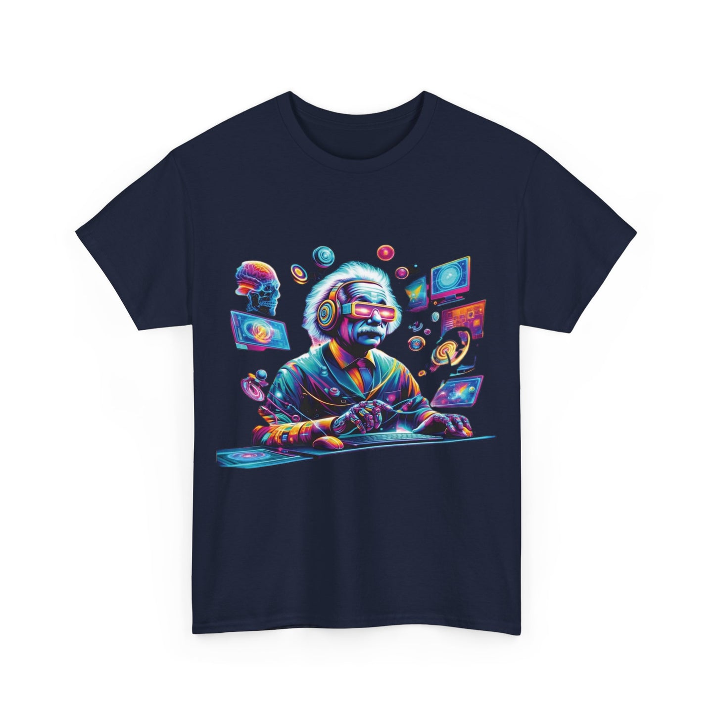 BRAINS Unisex Heavy Cotton Tee