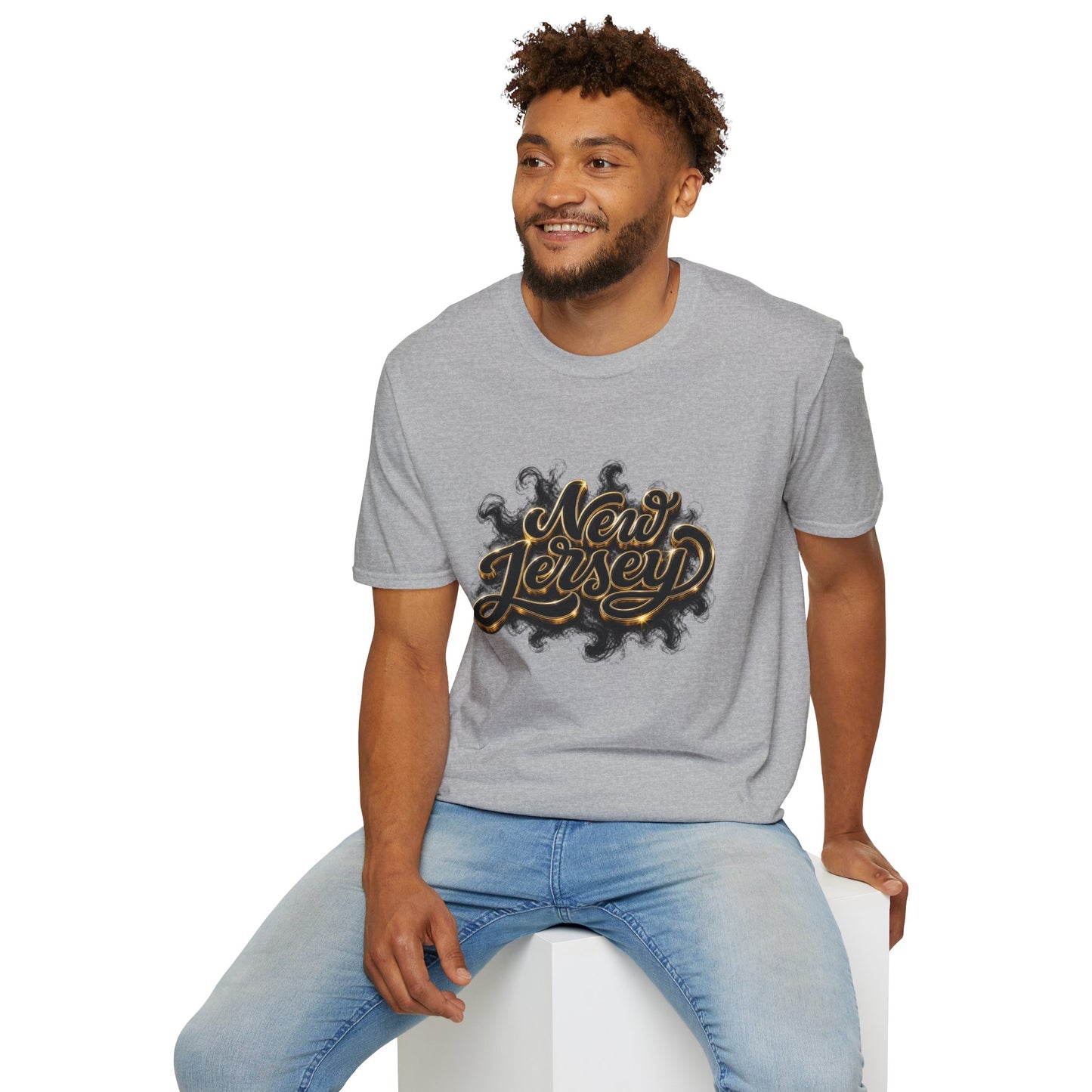 New Jersey Retro Drip & Script T-Shirt