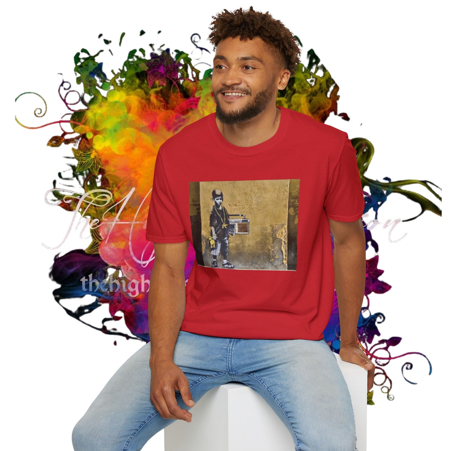 Growin' Up Hard..Street Inspired Unisex Softstyle T-Shirt