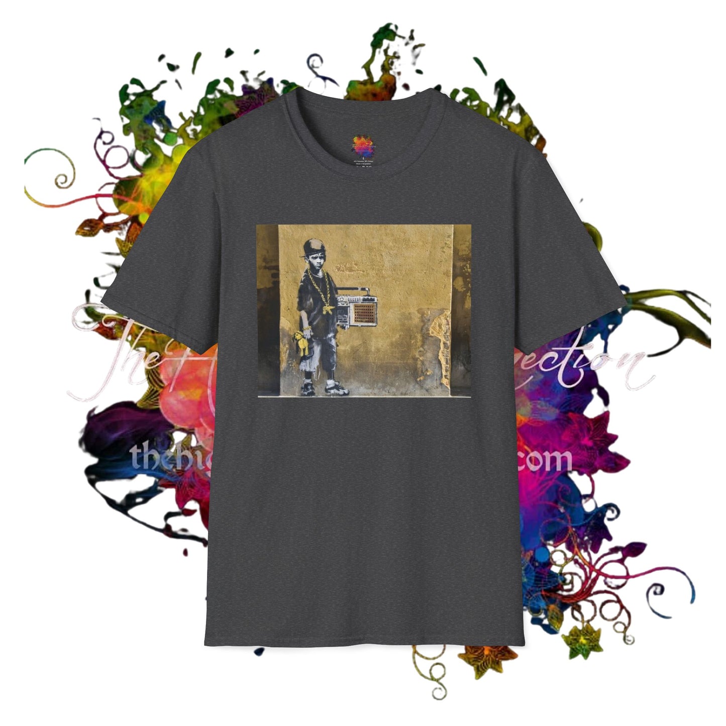Growin' Up Hard..Street Inspired Unisex Softstyle T-Shirt