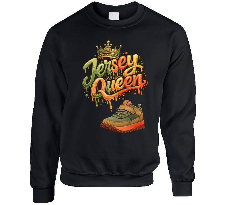 Jersey Queen Crewneck Sweatshirt