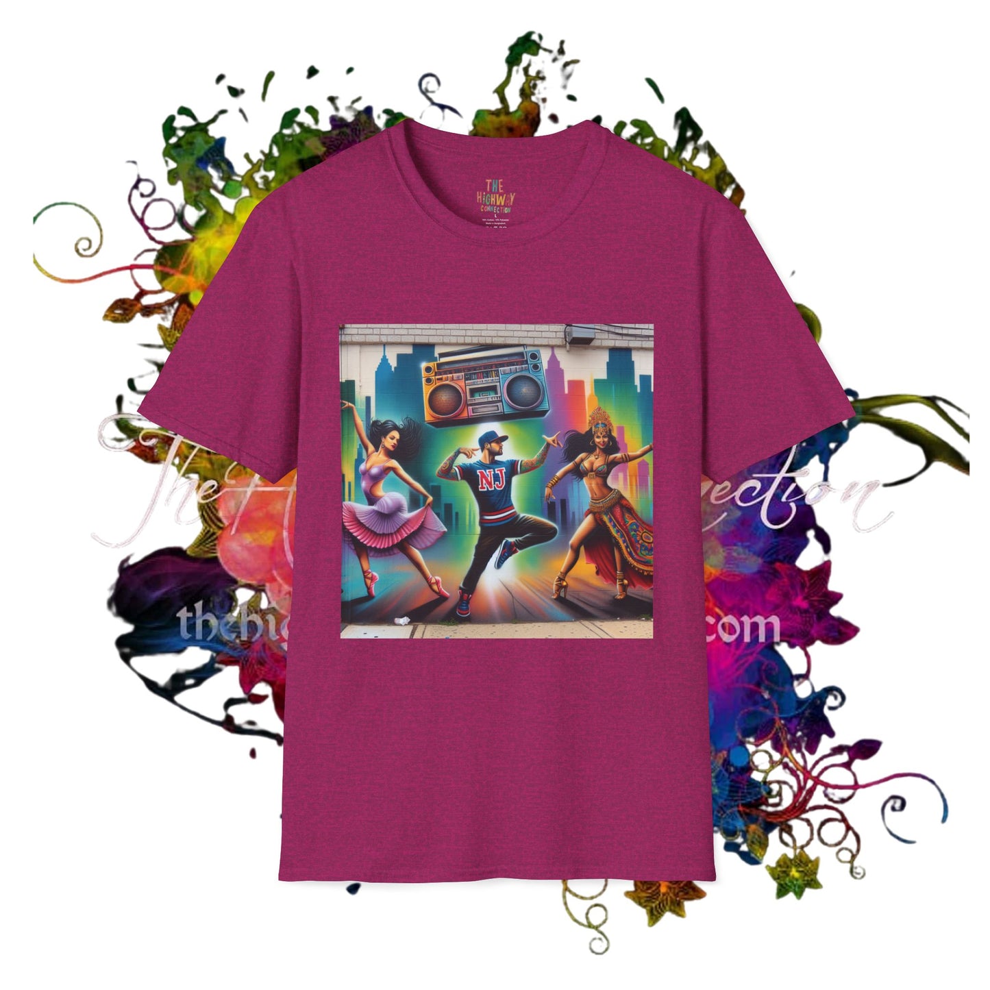 Music Dance Unisex T-Shirt - New Jersey Culture