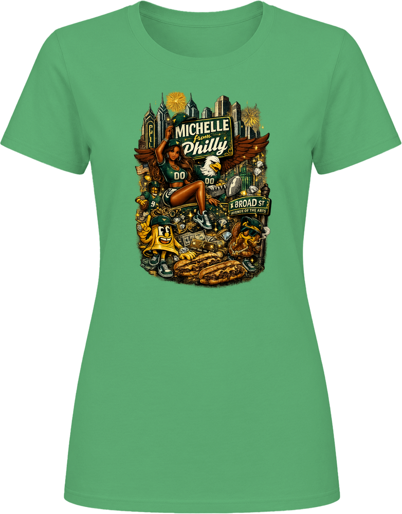 Michelle from Philly 2 Ladies T Shirt